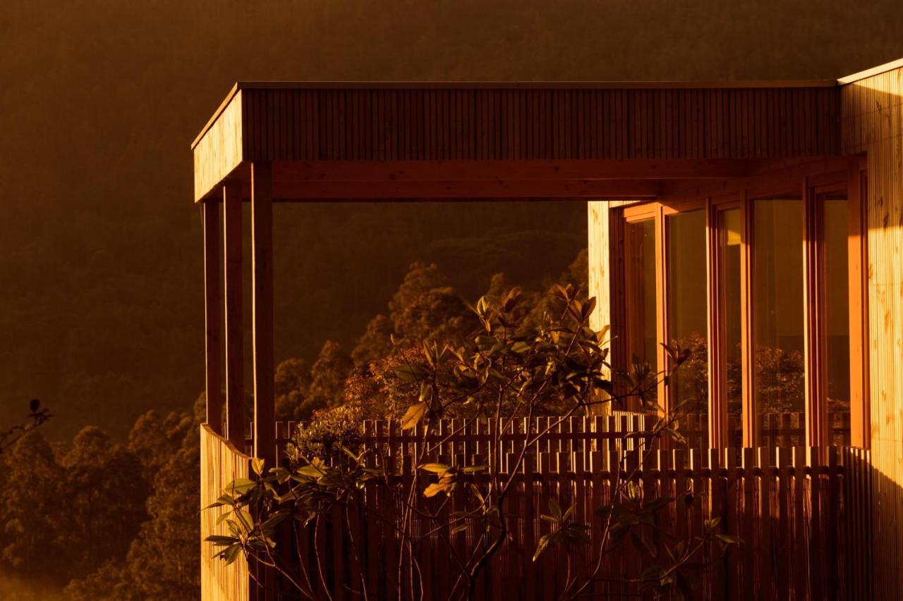 Cabanas De Canduas Cabana De Bergantinos ภายนอก รูปภาพ
