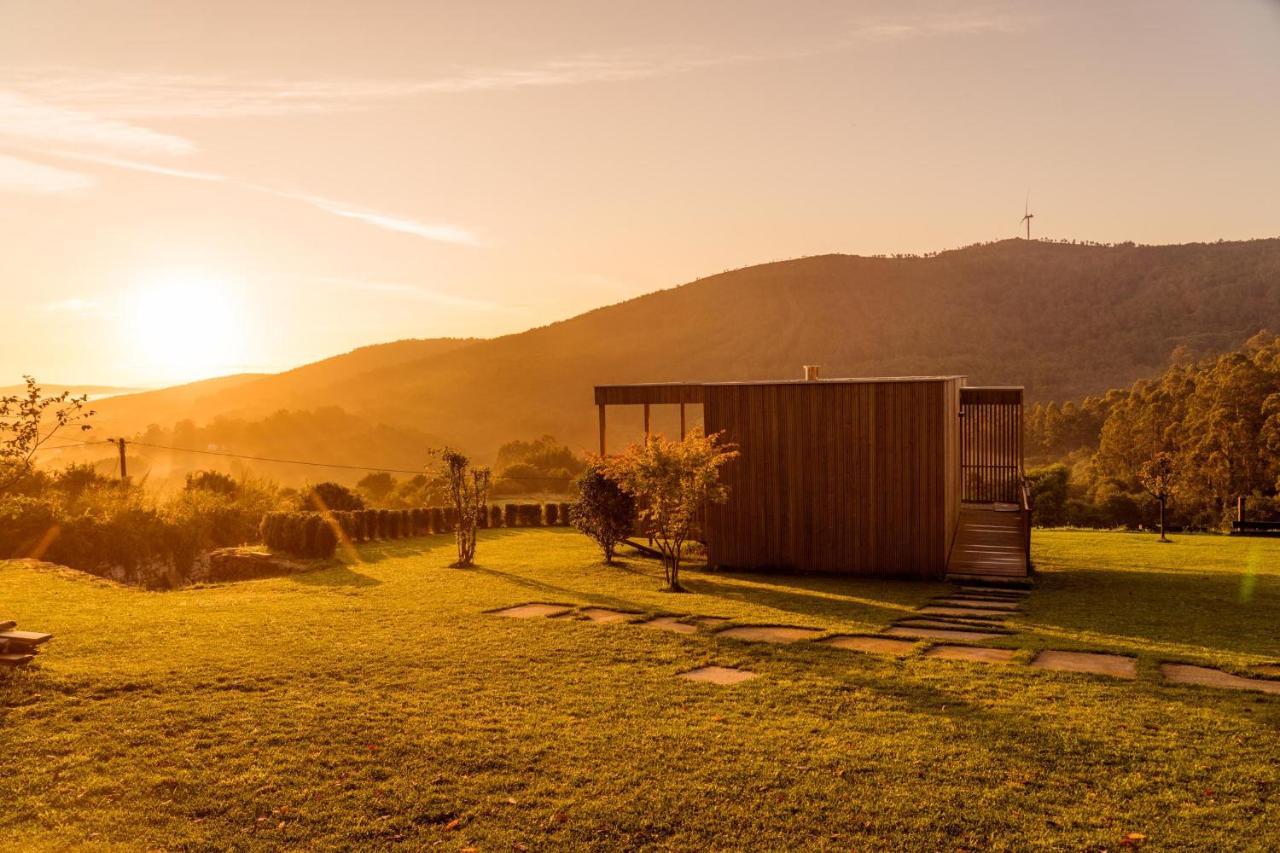 Cabanas De Canduas Cabana De Bergantinos ภายนอก รูปภาพ