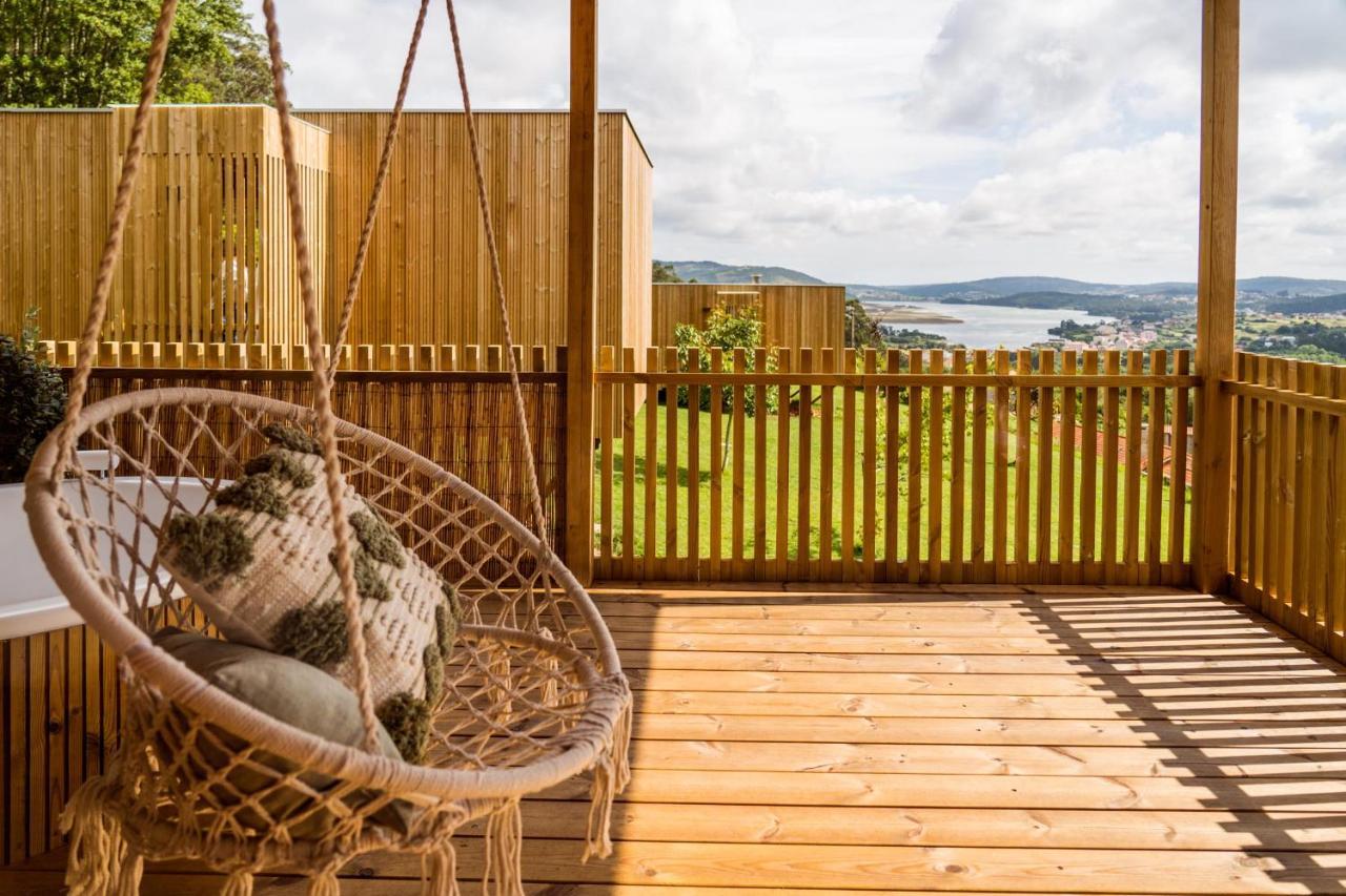 Cabanas De Canduas Cabana De Bergantinos ภายนอก รูปภาพ
