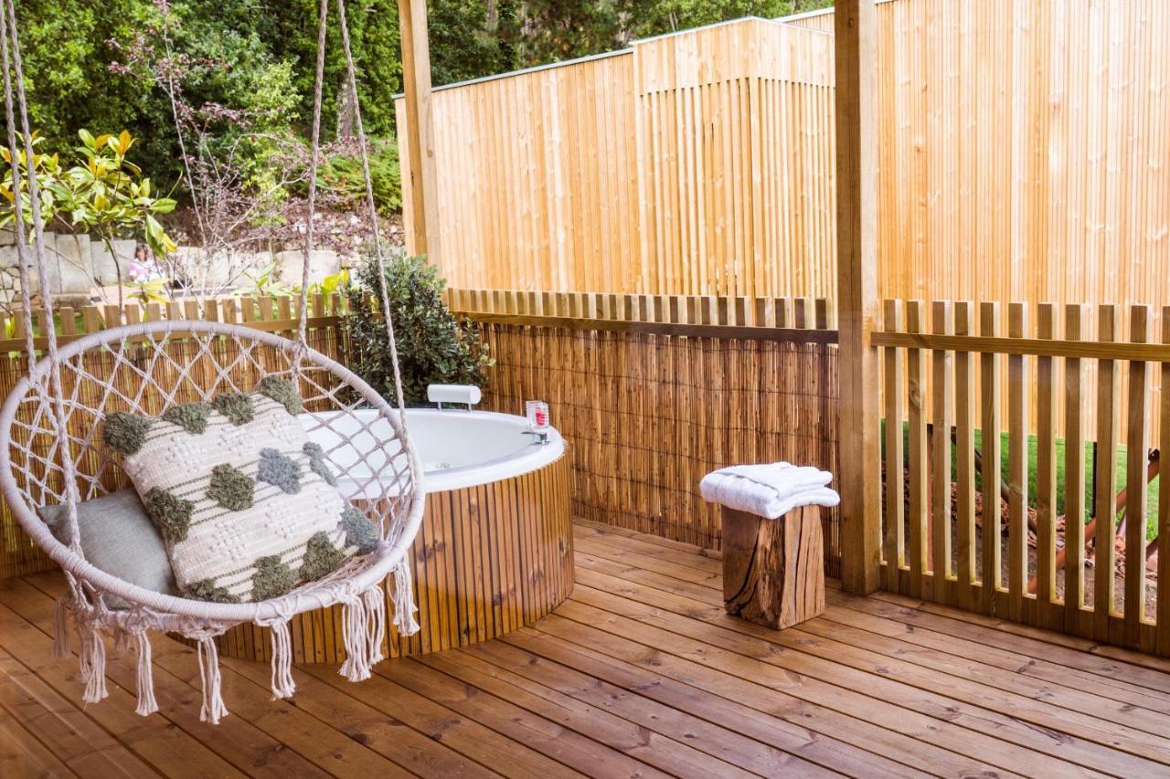 Cabanas De Canduas Cabana De Bergantinos ภายนอก รูปภาพ