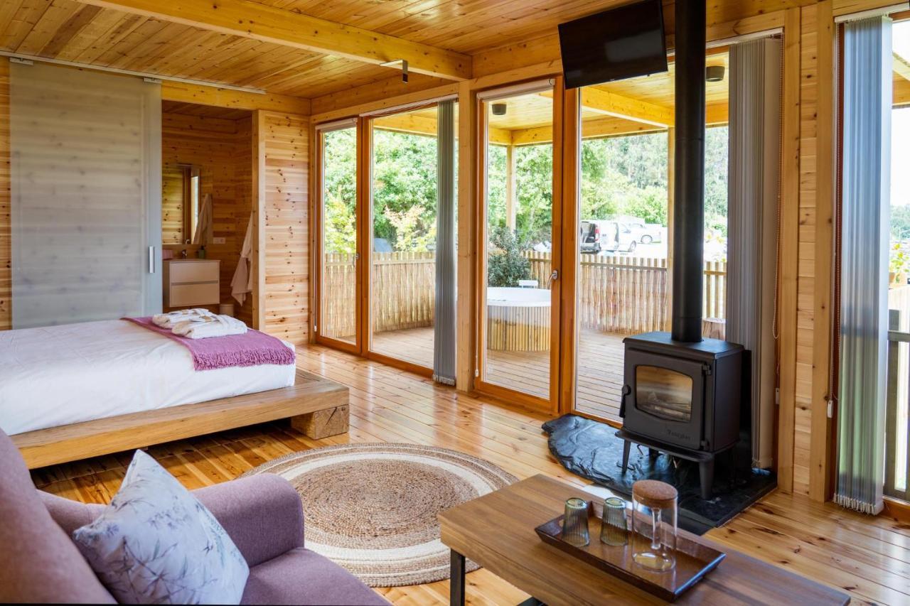 Cabanas De Canduas Cabana De Bergantinos ภายนอก รูปภาพ