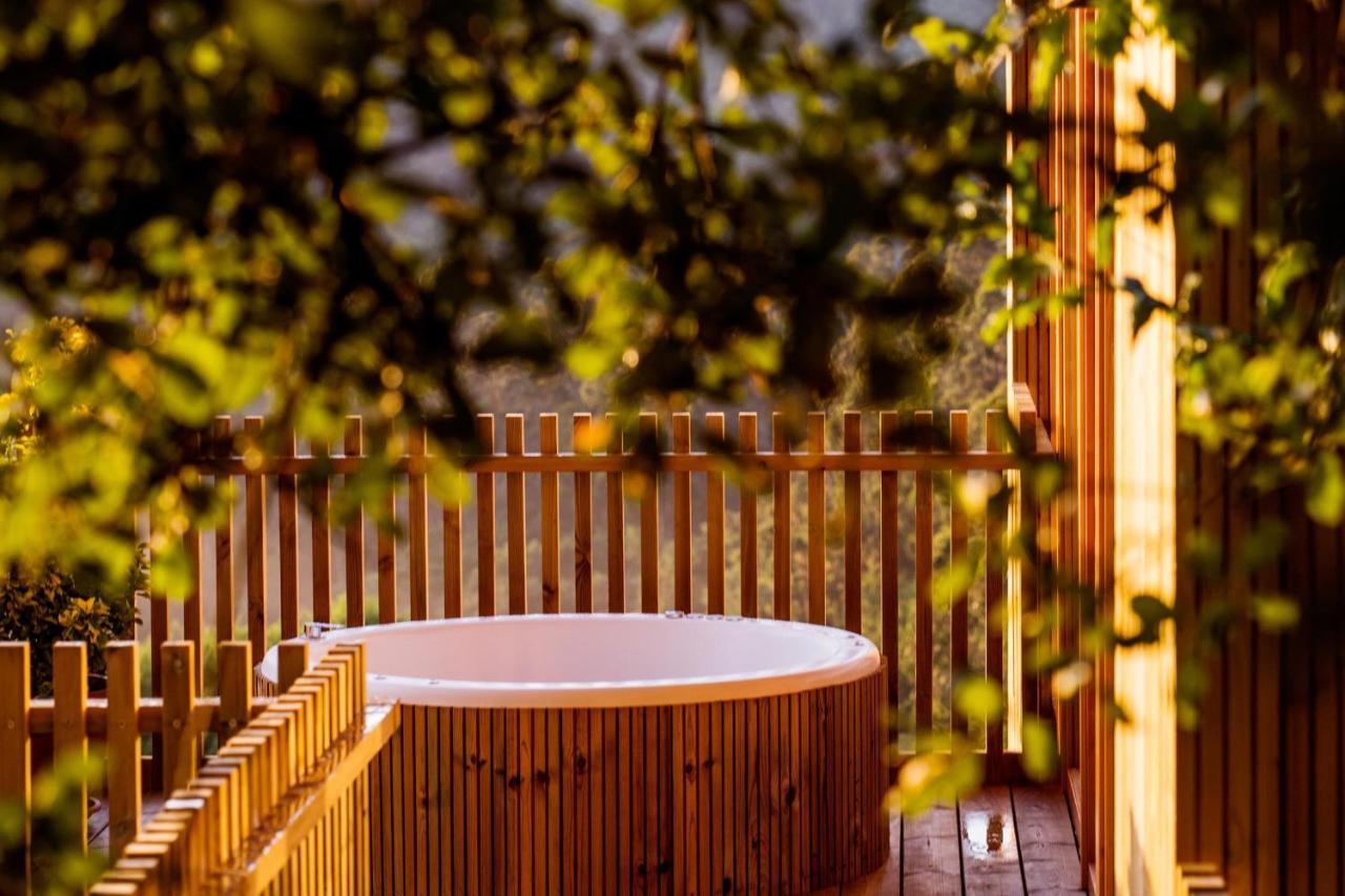 Cabanas De Canduas Cabana De Bergantinos ภายนอก รูปภาพ