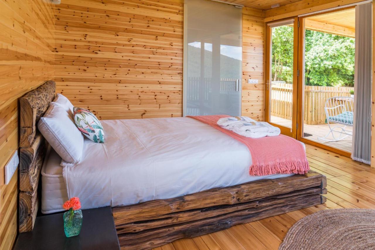 Cabanas De Canduas Cabana De Bergantinos ภายนอก รูปภาพ